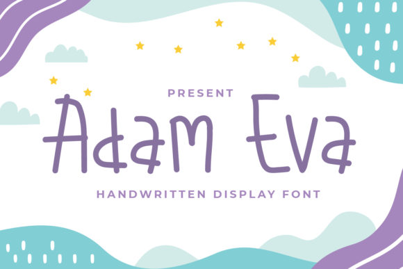 Adam Eva Font for Creative Branding and Display Projects