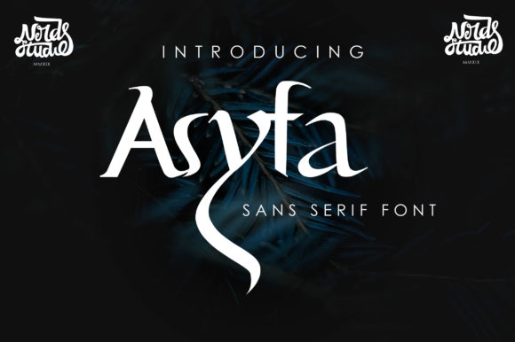 Asypa: A Modern Display Font for Editorial Elegance