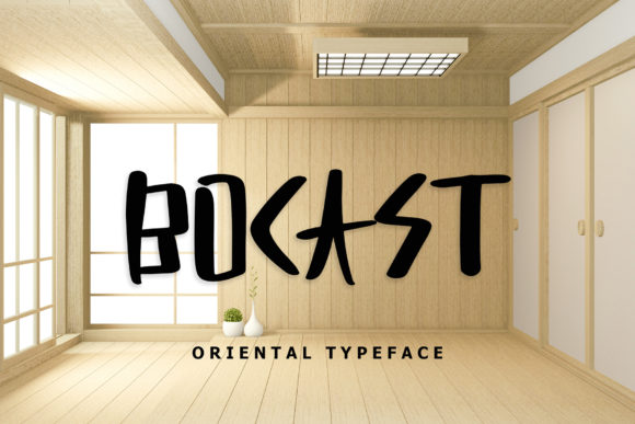 Bocast: A Playful Display Font for Creative Editorial Design