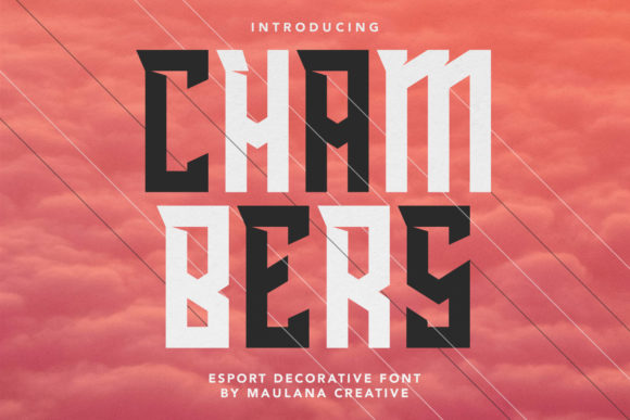 Chambers Font: A Bold Vintage Typeface for Creative Makers