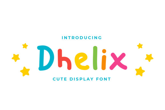 Dhelix Display Font for Playful Editorial Design