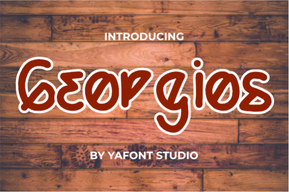 Georgios Font Review and Free Download