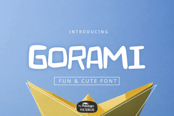 Gorami Font: A Quirky Display Typeface for Creative Makers