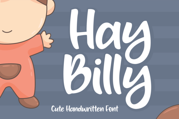 Hay Billy Font: A Joyful Display Typeface for Creative Makers