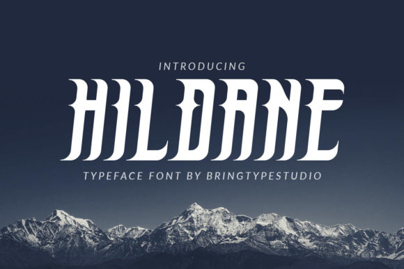 Hildane Font for Modern Web Design Projects