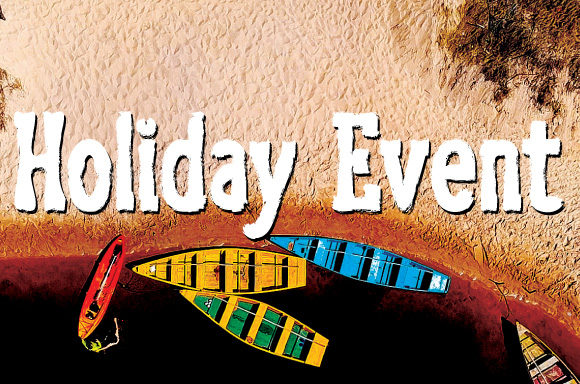 Holiday Event Font for Holiday Branding and Creative Typography