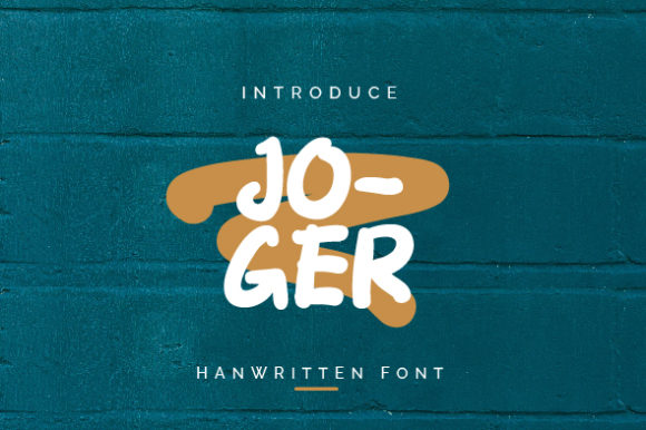 Joger Font for Professional and Creative Branding