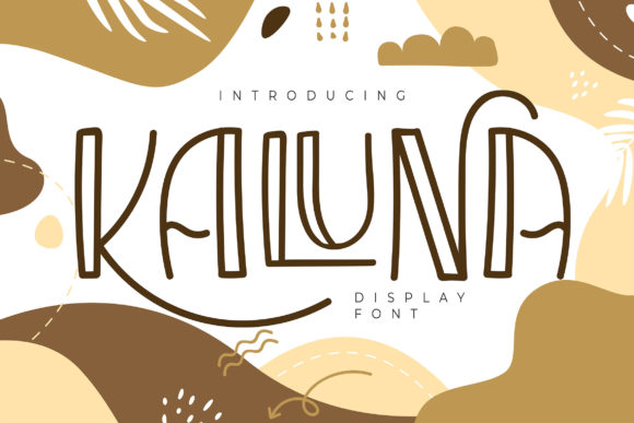 Kaluna Display Font for Modern Web Design Projects