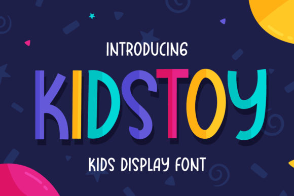 Kidstoy Display Font for Bold Digital Branding