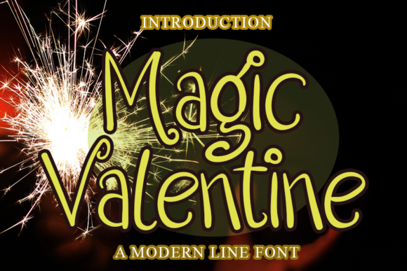 Magic Valentine Font: A Playful Display Typeface for Eye-Catching Campaigns