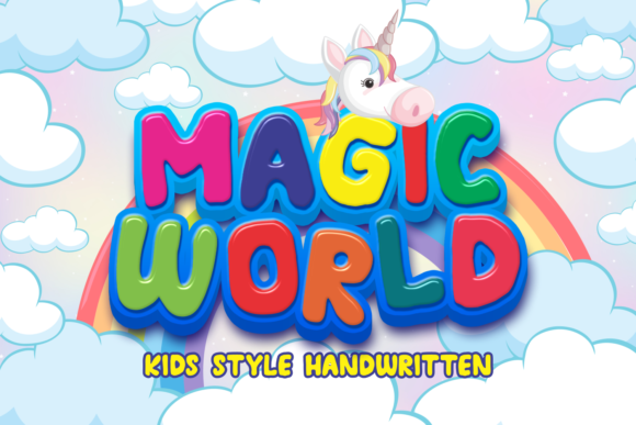Magic World Font for Playful and Authentic Campaigns