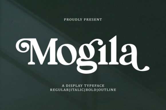 Mogila Font: A Bold and Elegant Typeface for Your Brand