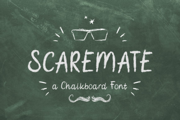 Scaremate Font for Creative Product Makers