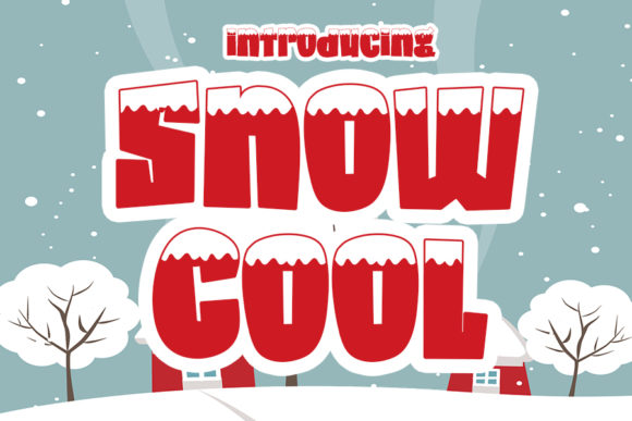 Snow Cool Display Font for Publishing Projects