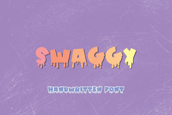 Swaggy Font: A Spooky Display Typeface for Creative Makers