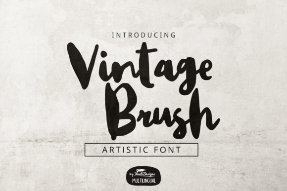 Vintage Brush Font: Timeless Style for Modern Designs